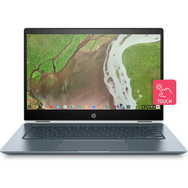 HP Chromebook x360 Convertible 14-da0011dx 14" Chromebook - 1920 x 1080 - Core i3 i3-8130U - 8GB RAM - 64GB Flash Memory (Factory Refurbished)