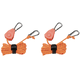 thumbnail image 1 of Accesorios para Acampar Reflectantes A Prueba Viento Ajustables Con Líneas Tensoras 4 Mm () Naranja, 1 of 4