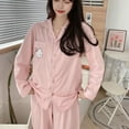 thumbnail image 2 of Pijamas Hello Kitty japoneses primavera otoño casual y sencillos., 2 of 3