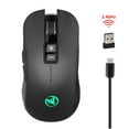 thumbnail image 2 of Accesorio de computadora HXSJ T30 Ratón óptico inalámbrico de 2.4GHz Recargable Silent Gaming Mouse 3600DPI Ratones ergonómicos con retroiluminación LED para PC portátil Meterk  Accesorio de computadora, 2 of 6