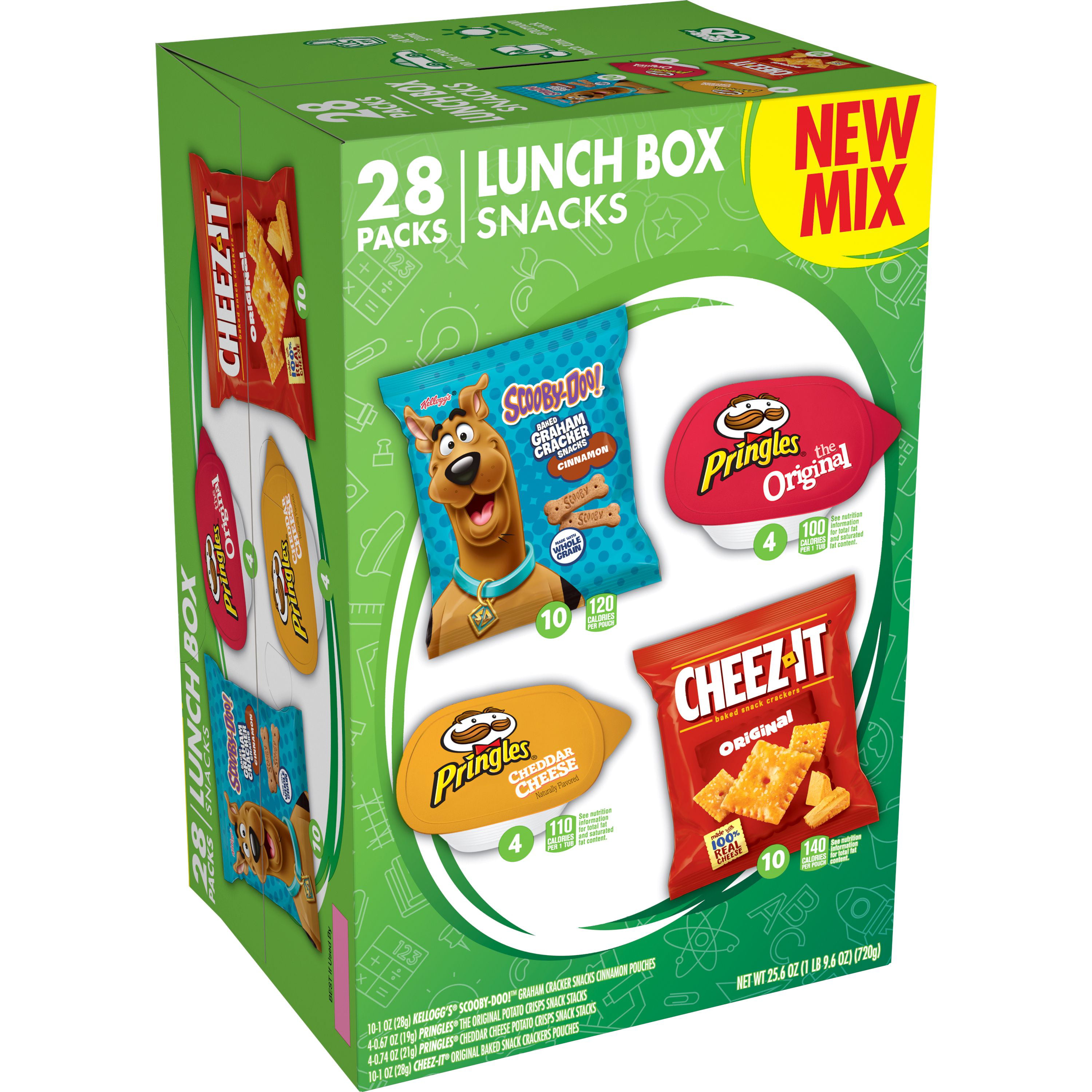 Kellogg's Lunch Box, Snacks, Variety Pack, 28ct, 25.6oz