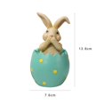 thumbnail image 2 of Easter Creative Bunny Figurine Exquisite Detail Stunning Design For Family Friend Neighbor Gift, 2 of 2