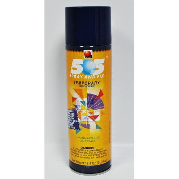 Odif Usa 505 Spray and Fix Temporary Fabric Adhesive, 12.40oz