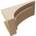 thumbnail image 6 of 5"W x 10"D x 5"H Wide Helena Rough Cedar Woodgrain TimberThane Corbel, Primed Tan, 6 of 6
