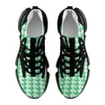 thumbnail image 5 of Sage Green And White Ripple Walking Shoes for Men Woman Lightweight Tennis Fashion Elastic Sports Shoes Cushion Basketball Shoes, 5 of 7