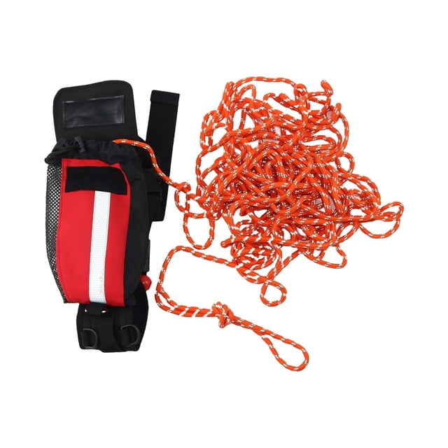 Bolsa de tiro de cuerda arrojadiza reflectante Dispositivo de accesorios de línea de lanzamiento flotante de alta para kayak, deportes shamjiam Cuerda arrojadiza