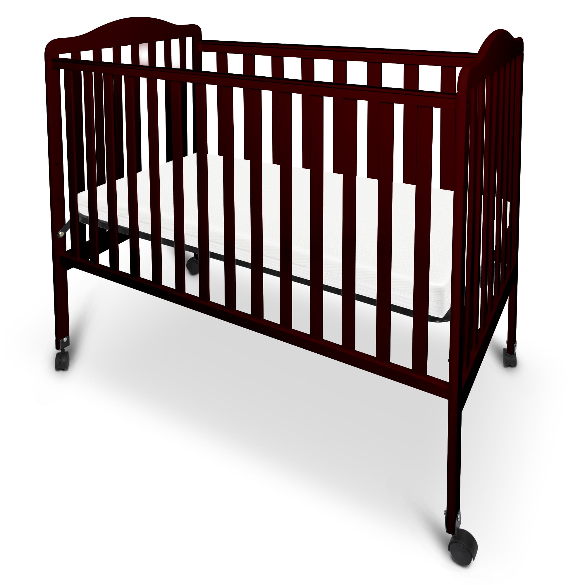 Fizzy Baby 2-in-1 Convertible Full-size crib converts to adult bed. 3 level mattress board- Espresso