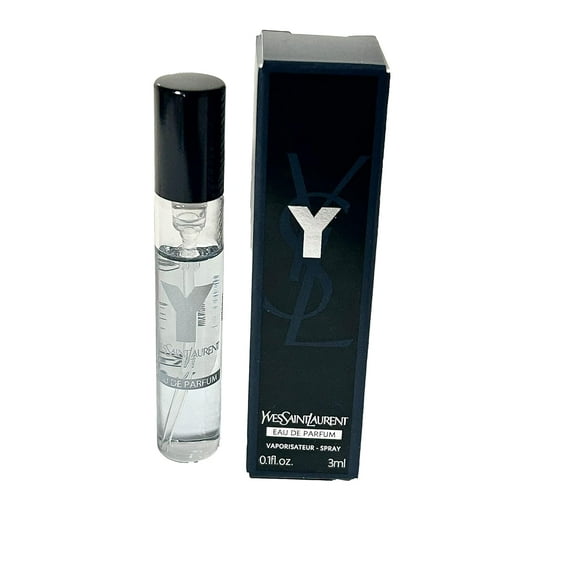 Yves Saint Laurent YSL Y Men SPRAY Perfume MINI SMALL TRAVEL SIZE 3 ml / 0.1 Fl oz