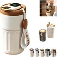 thumbnail image 2 of Smart Coffee 450ml Tealier ’24 Cup with Temperature Display Stainless Steel Insulated Travel Mug for Hot Cold Beverages, 2 of 8