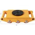 thumbnail image 3 of Machinery Mover 8T 17600 lbs Capacity Machinery Mover Skate Dolly with 360 Degree Cap Heavy Duty  Machinery Mover Moving Skate Lifting Moving Equipment Skate Roller, 3 of 9