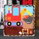 thumbnail image 5 of Gwong Juguete Dibujos animados de madera avión cohete coche mosaico jigsaw puzzles board desarrollo juguete niños Gwong 30001189, 5 of 7