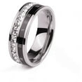thumbnail image 4 of Anillo de diamantes de una sola fila con personalidad, temperamento de moda, acero de titanio, marea, se puede girar, anillo de dedo índice para amantes de hombres y mujeres, 4 of 5