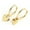 Gold, variant on Cute Heart Love Dangle Drop Cartilage Small Huggie Hoop Earrings for Women Sterling Silver