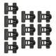 thumbnail image 5 of 10 Uds Cerraduras De Seguridad Para Niños Cerraduras De Horno Para Puerta Corredera Dormitorio Guardería Negro, 5 of 8