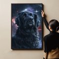 thumbnail image 6 of Flat Coated Retriever Space Poster Wall Art Funny Dog - Flat Coated Retriever Dog Canvas Wall Art For Bedroom Decor - Modern Bathroom Decor - Gifts For Women, 6 of 6