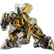 34″ Transformers BUMBLE BEE Shape Balloon • Large Foil Mylar Balloon • Party Supplies Decorations Foil Mylar Balloon
