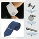 thumbnail image 3 of Uxcell Gemelos, Clip de Corbata Inicial y Juego de Gemelos para Hombres Clásico de Cobre, Letra K (Negro), 3 of 6
