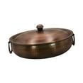 thumbnail image 2 of yuksok China Copper Chafing Dish Cooking Pot for Home Commercial Buffets Restaurant C, 2 of 9