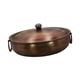 thumbnail image 2 of Olla de cobre para calentar fideos gruesos hecha a mano, olla para sopa con tapa C, 2 of 9