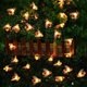 thumbnail image 5 of Guirnalda de luces solares de abeja de 6,5 m, 30 luces LED, para decoración interior y exterior, color blanco cálido, 5 of 5