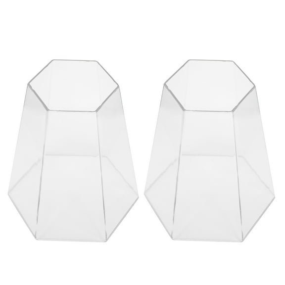 ULTNICE Light Shades for Lamps Hexagonal 2Set 5.9x5.3in