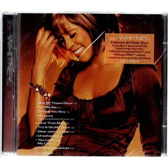 Whitney Houston ‎- Just Whitney... - Audio CD  DVD