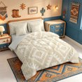 Erosebridal Textured Ethnic Art 7-Piece King Bedding,Rustic Tribal ...