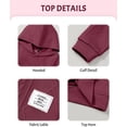 thumbnail image 3 of ZOEREA Toddler Baby Boy Clothes Sweatsuit Long Sleeve Hoodie Sweatshirt Top & Bottom Outfit Set Solid Color 1-5T, 3 of 5