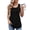 Black, variant on U‑Neck Loose Sleeveless Tank Solid Color Soft Cotton‑Blend Breathable Relaxed Fit Versatile Layering Piece For Summer Loungewear Beach Brunch Travel And Everyday Casual Wear, Tank Top Wine M