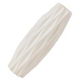 thumbnail image 2 of Plastic Flower Vase Home Office Hotel Flower Artificial Plant Dry Floral Decor Vase Container, Cream White, 2 of 9