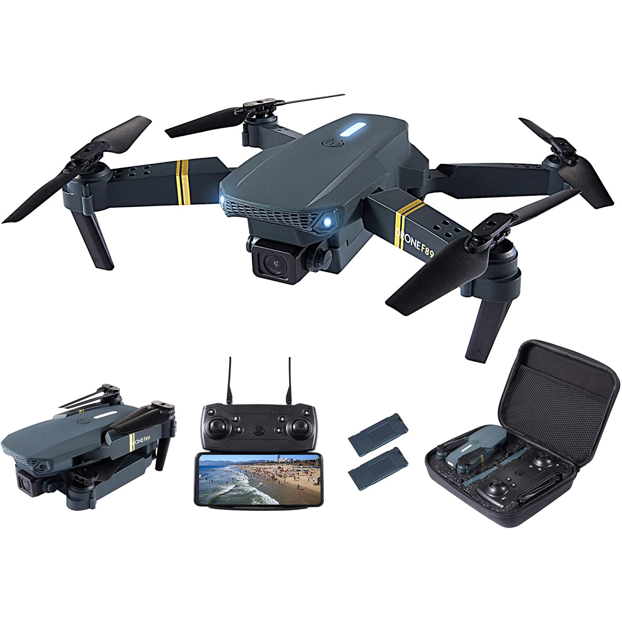 Drone DROCON pour débutants Quadricoptère de formation FPV Wi-Fi X708W avec caméra HD équipé du Drone DROCON pour débutants Quadricoptère de formation FPV Wi-Fi X708W avec caméra HD équipé du