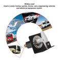 thumbnail image 3 of Battery Kill Switch, Battery Disconnect Switch Replace 20247 High Current Easy To Install Waterproof with Lockout Plate for Car Auto RV and Boat, 3 of 8