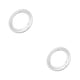 thumbnail image 2 of Bewildely Aluminum Alloy Round Rotating Turntable Bearing Silver White Table Type1 NO1, 2 of 6