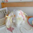 thumbnail image 1 of Adorable billetera de peluche de dibujos animados con correas de perlas para niñas Monedero de conejito peludo, 1 of 4