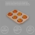 thumbnail image 4 of Molde Para Hornear Muffins Firme Bandeja Para Hornear Muffins Antiadherente Molde Para Hornear Hornear Muffins Segura Placa Para Hornear Antiadherente Para El Hogar Pastel De Cocina Speravity HA012746-00, 4 of 7