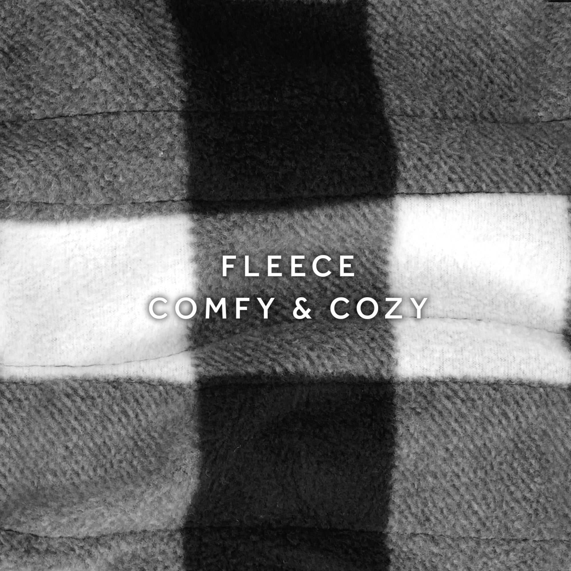 Sunbeam White Black Buffalo Plaid Fleece Electric Heated Throw, 50" x 60", 3 Heat Settings, Fast Heating, Warming Throws with Auto-Shut Off, Machine Washable