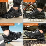 NIFOFISE Safety Shoes for Men Women Steel Toe Puncture Resistant for Work