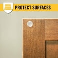 thumbnail image 3 of Super Sliders 1/2" Round Self Stick Clear Adhesive Cabinet Bumpers, 12 Pack Surface Protectors for Cabinets & Drawers, 3 of 7