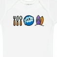 thumbnail image 4 of Inktastic Surfing Eat Sleep Surf Boys or Girls Baby Bodysuit, 4 of 5