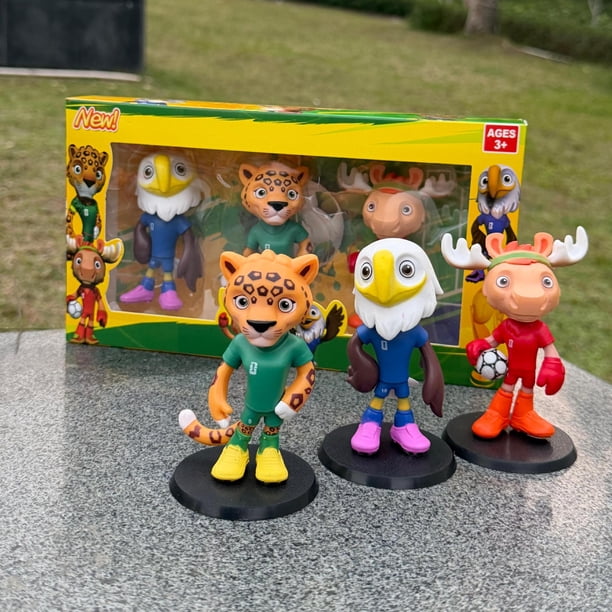 Figura Copa Mundial FIFA 2026 México, Muñeco Fútbol, Adorno Coleccionable, Souvenir Oficial del Torneo