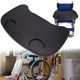 thumbnail image 1 of Wheelchair Tray, Anti-Fall Plastic Thickening, Wheelchair Lap Universal Trays Desk Fit for Manual Powered or Electric Wheelchairs,Wheelchair Tray Table Accessories, 1 of 8