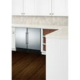 thumbnail image 5 of 18" wide built-in undercounter manual defrost crescent icemaker with stainless steel door; no drain required, 5 of 5