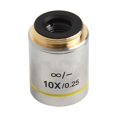 thumbnail image 1 of 1pc 195TypeMicroscopeObjective4X10X20X Microscope Achromatic Objective Lens Infinity Objective Microscope Accessories, 1 of 8