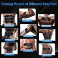 thumbnail image 3 of Ems muscle stimulator abs trainer abdominal muscle toner workout equipment men women, 3 of 4