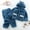 Blue, variant on LFEOOST Toddler Baby Fleece Pants Pullover Tops Set Winter Warm Sweatshirt Pants 2pcs Set with Bear Warm Hooded Outfits Blue 6 Years