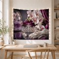 thumbnail image 5 of Sophisticated Still Life With Arrangement Luxurious Items, Mystical Fantasy for Space Lovers, Wall Decor, Valentine's Day Gift, Tapestry Wall Hanging for Dorm and Living Room, 5 of 7
