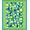 Green, Pattern 12, variant on ODIKA 4'x6' Machine Washable Non-Slip Area Rug, Geometric Navy High Traffic Rug, Blue, 1075619