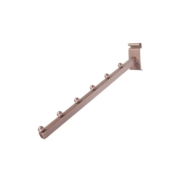 SSWBasics Rose Gold 6-Ball Waterfall for Wire Grid - Pack of 5- Rose Gold Metal Wire