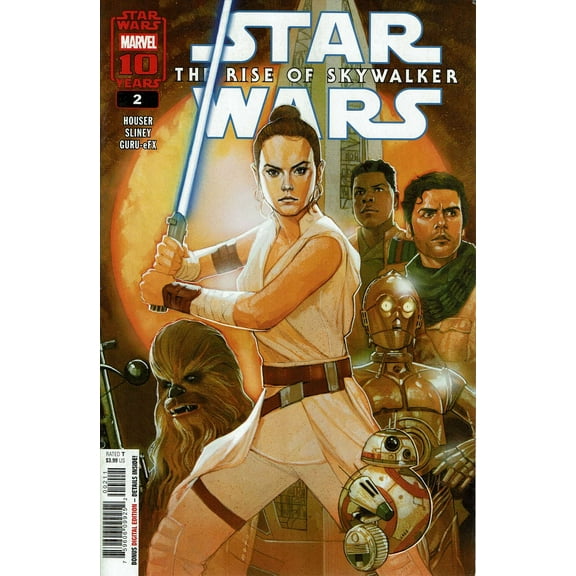Star Wars: The Rise of Skywalker Adaptation #2 VF ; Marvel Comic Book