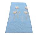 thumbnail image 2 of Blue Sheer Curtains, Strong Practicality Easy To Clean Purple Flowers Sheer Curtains Polyester INS Style For Dining Room For Bedroom For Living Room ANGGREK Otros, 2 of 8